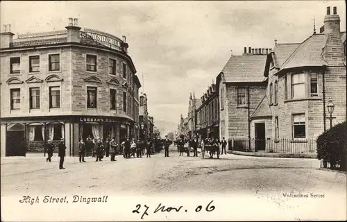 Ak Dingwall Schottland, High Street