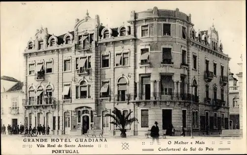 Ak Vila Real de Santo António Portugal, Grand Hotel Guadiana