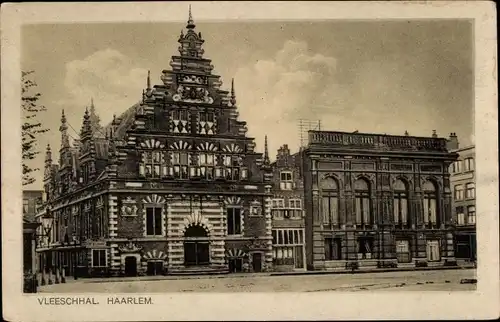 Ak Haarlem Nordholland Niederlande, Vleeschhal
