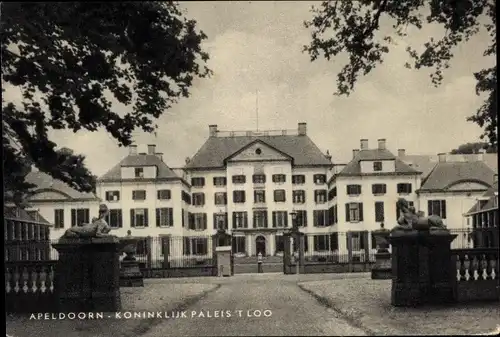 Ak Apeldoorn Gelderland, Koninklijk Paleis 't Loo