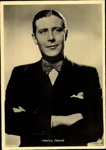 Ak Schauspieler Henry Garat, Portrait