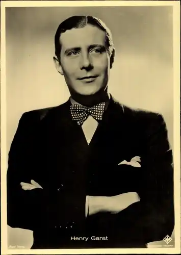 Ak Schauspieler Henry Garat, Portrait