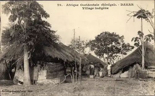 Ak Dakar Senegal, einheimisches Dorf