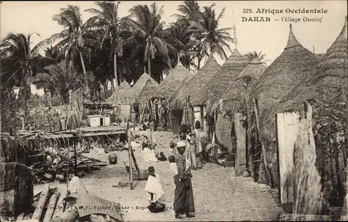 Ak Dakar, Senegal, Dorf Ouolof