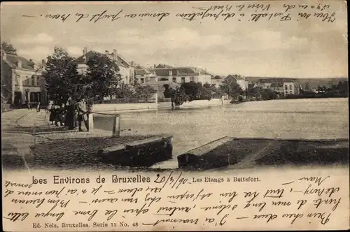 Ak Watermael Boitsfort Bruxelles Brüssel, Les Etangs