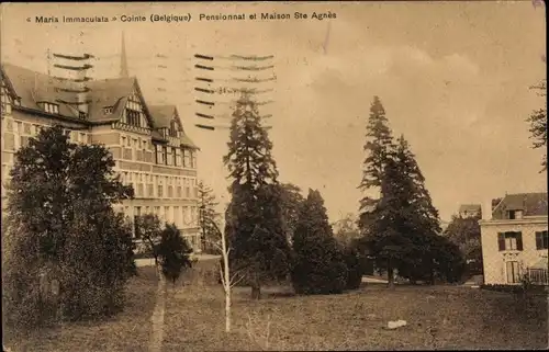 Ak Cointe Liège Lüttich, Pensionat, Maison Ste Agnes