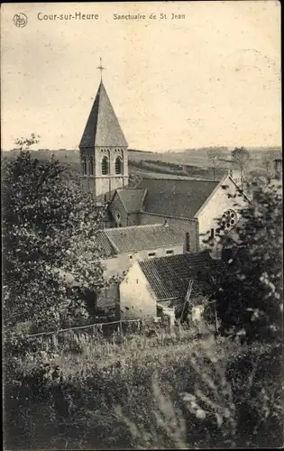 Ak Cour sur Heure Ham sur Heure Nalinnes Wallonien Hennegau, Sanctuaire de St. Jean