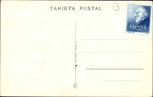 Ak Gerona Girona Katalonien, Ramblas, Isabel-II-Brücke