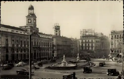 Ak Madrid Spanien, Puerta del Sol