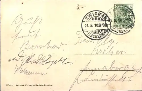 Ak Zwickau in Sachsen, Moritzkirche