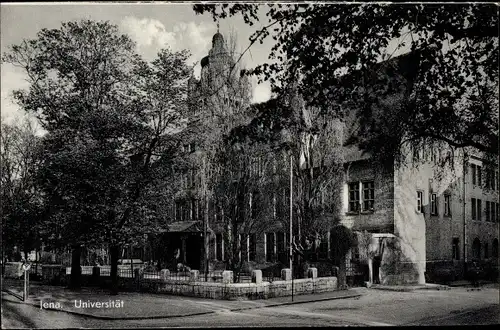 Ak Jena in Thüringen, Universität