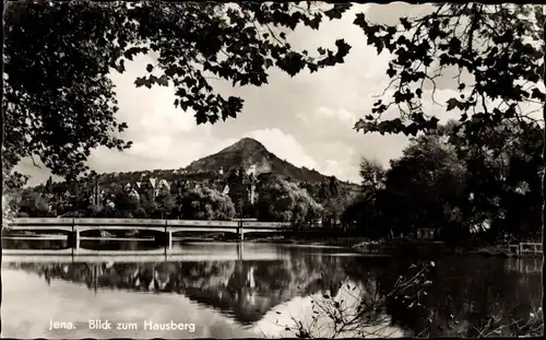 Ak Jena in Thüringen, Hausberg, Brücke