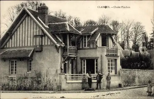 Ak Clairoix-Oise, Chalet Pinchon