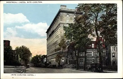 Ak Montreal Québec Kanada, Ritz Carlton Hotel