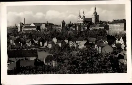 Ak Žatec Saaz Region Aussig, Panorama