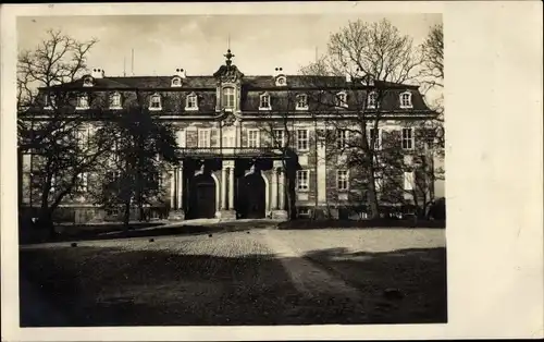 Ak Burgscheidungen Laucha an der Unstrut, Gebäude