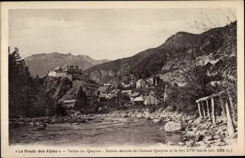 Ak Le Queyras Hautes Alpes, Chateau Queyras, Le Fort