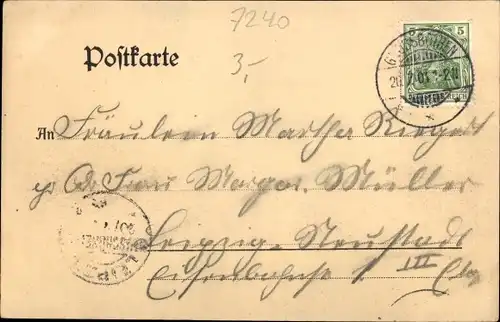 Ak Grimma in Sachsen, Gattersburg