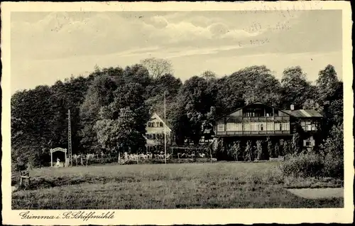 Ak Grimma in Sachsen, Schiffmühle