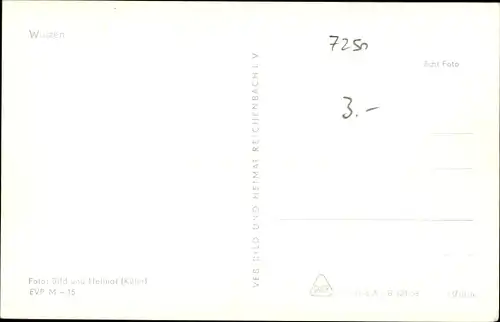 Ak Wurzen in Sachsen, Stadtübersicht