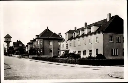 Ak Groitzsch in Sachsen, Friedrich Ebert Straße mit Landambulatorium