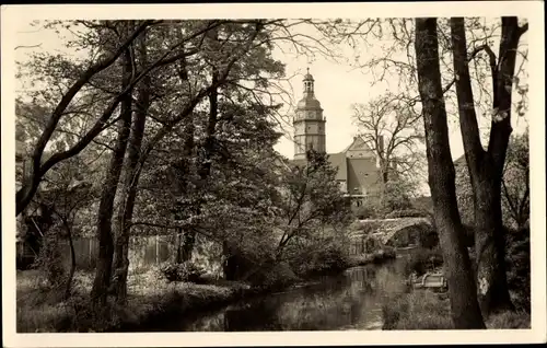 Ak Pegau in Sachsen, Poetenweg