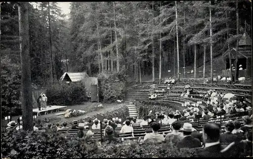 Ak Bad Elster im Vogtland, Naturtheater an der Waldquelle