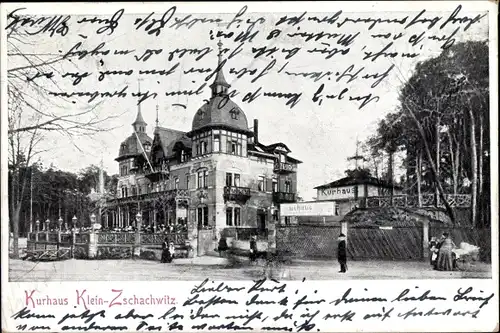 Ak Dresden Kleinzschachwitz, Kurhaus