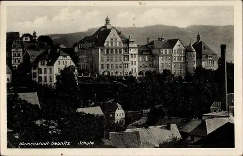Ak Sebnitz Sächsische Schweiz, Schule