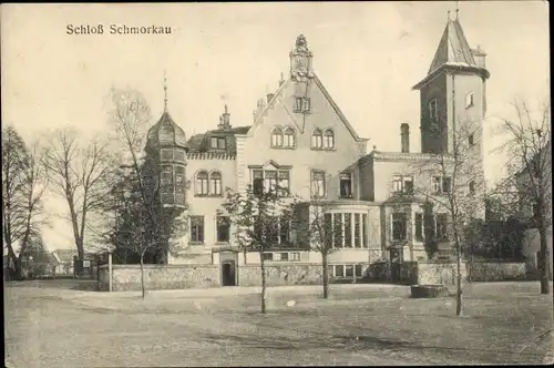 Ak Schmorkau Neukirch Sachsen, Schloss