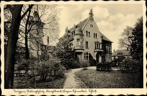 Ak Schmorkau Neukirch Sachsen, Truppenübungsplatz Königsbrück, Lager Schmorkau, Schloss