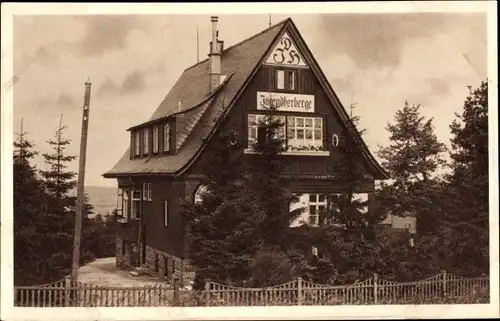 Ak Oberhof im Thüringer Wald, Jugendherberge, Außenansicht