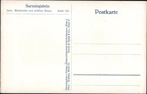 Ak Sarmingstein St. Nikola Oberösterreich, Ufer der Donau