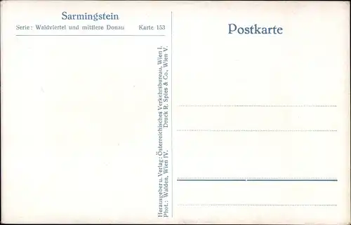 Ak Sarmingstein St. Nikola Oberösterreich, Ufer der Donau