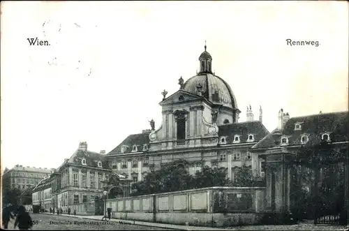 Ak Wien 3 Landstraße, Rennweg