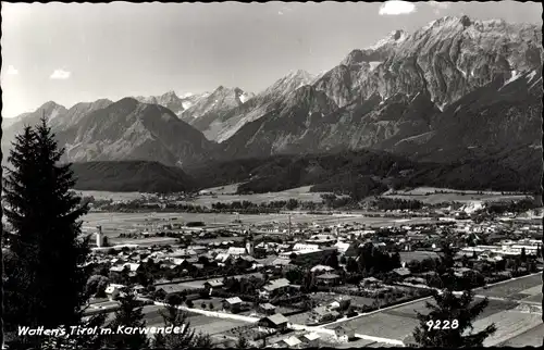 Ak Wattens in Tirol, Panorama, Karwendel