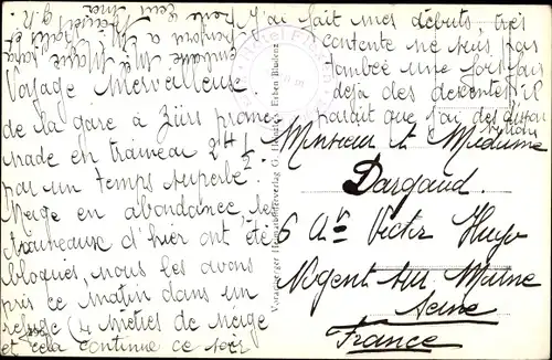 Ak Zürs am Arlberg Vorarlberg, Panorama, Winter