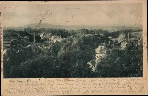 Ak Choceň Chotzen Region Pardubice, Panorama