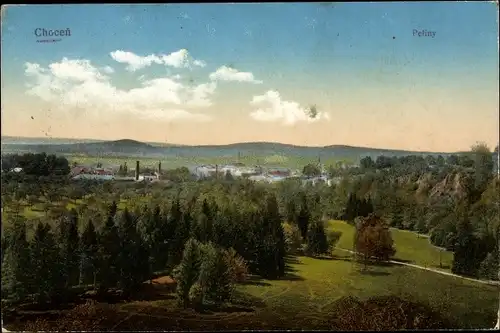 Ak Choceň Chotzen Region Pardubice, Panorama