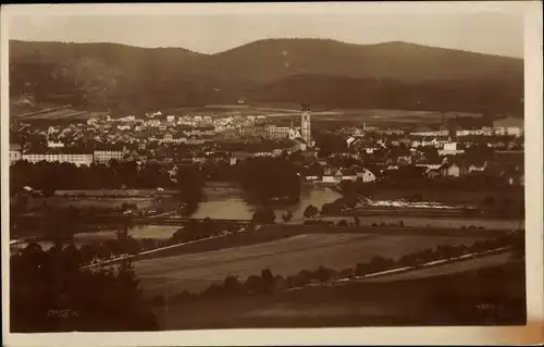 Ak Písek Pisek Südböhmen, Panorama