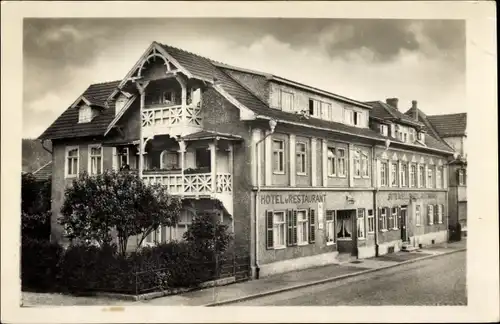 Ak Bad Liebenstein im Thüringer Wald, Hotel Gute Quelle