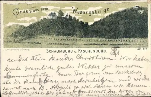 Vorläufer Litho Rinteln in Niedersachsen, Schaumburg und Paschenburg