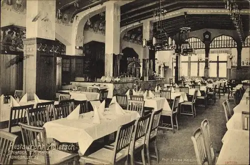 Ak Düsseldorf am Rhein, Restaurant Kaletsch, Königsallee 66