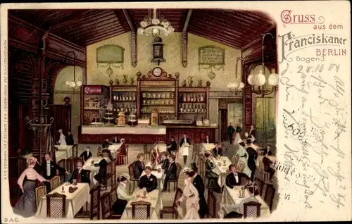 Litho Berlin Pankow, Franziskaner, Gäste