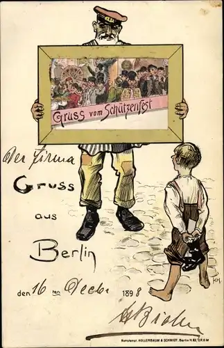 Passepartout Litho Berlin Mitte, Schützenfest