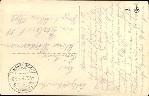 Künstler Ak Der Preisrichter, Junge in Matrosenuniform mit Pfeife und Modellschiff