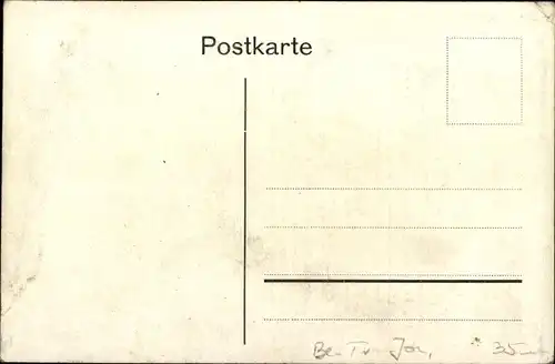 Künstler Ak Berlin Treptow Johannisthal, Kolonie, Ambi Baustoffe, Gartenhausanlage