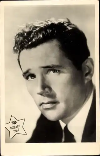 Ak Schauspieler Howard Duff, Portrait