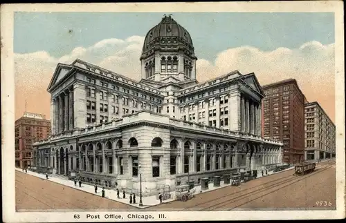 Ak Chicago Illinois, Post Office