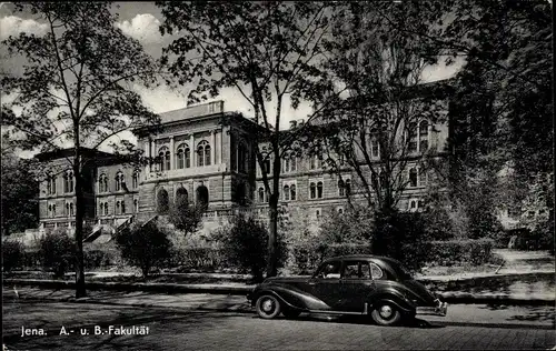 Ak Jena in Thüringen, A.- und B.-Fakultät, Universität, Auto